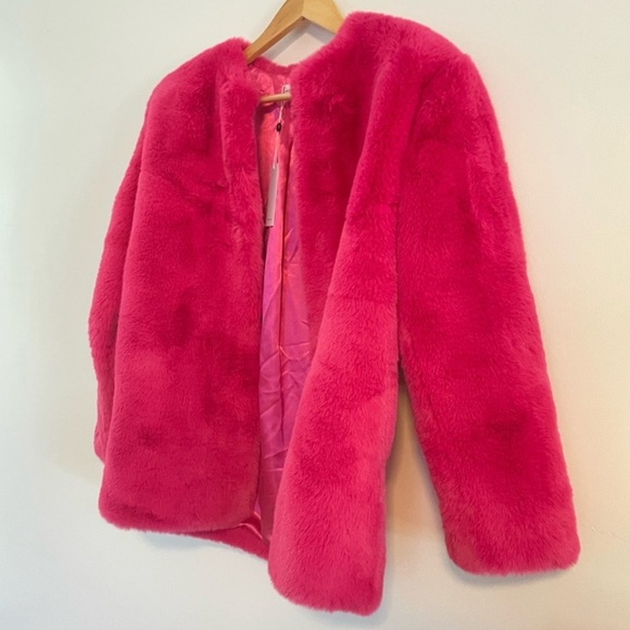 💕BNWT Lovers + Friends Zoe Faux Fur Coat💕 $398 HTF•Rare - Picture 4 of 6